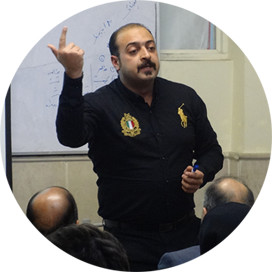 استاد امیر اردلان ابوالفتحی قائم مقام موسسه آموزش عالی آزاد امین